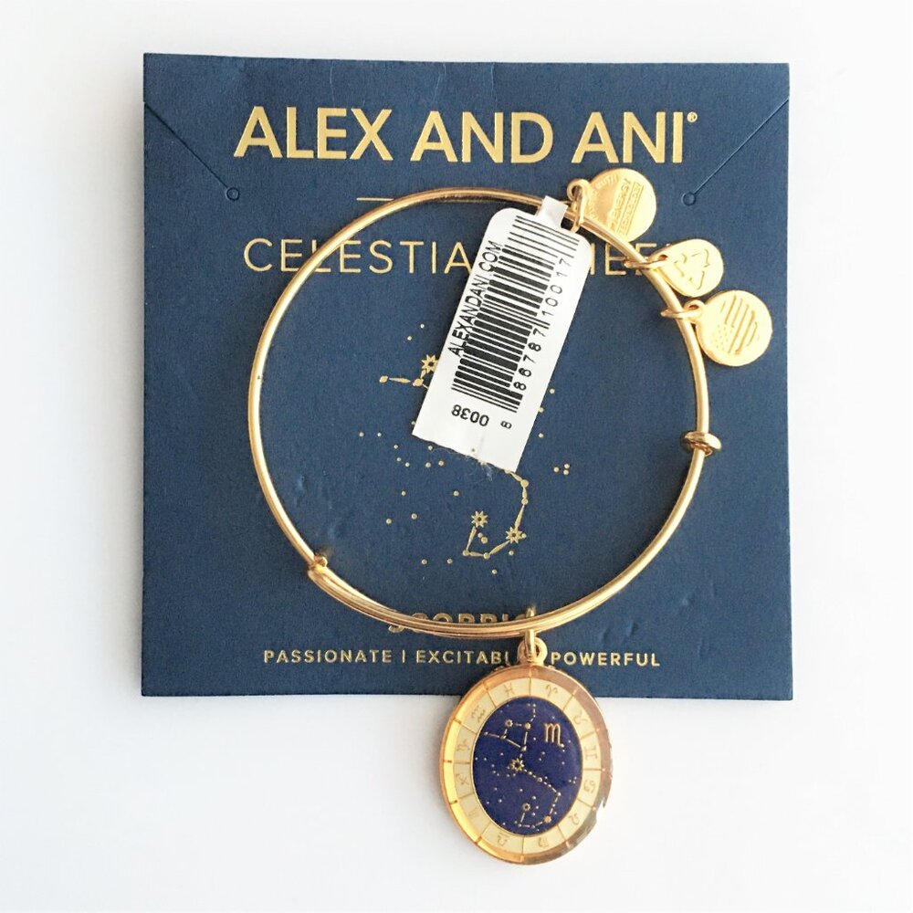 Scorpio Zodiac Sign Expandable Bracelet